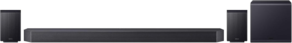 Samsung Q-series Soundbar, Q990F, 11.1.4 ch, Subwoofer & Rear Speaker, True 11.1.4ch Full Surround, Wireless Dolby Atmos, Q-Symphony, SpaceFit Sound Pro, HW-Q990F/ZN (2025 - UAE Version)