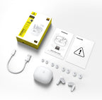 Baseus Bass EP10 Pro Noise-Cancelling Earbuds — White