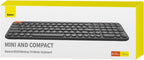 Baseus Wireless Keyboard for Desktops, K01B Tri-Mode Wireless Multi-Device Keyboard, Ultra-Slim Keyboard for Computer, Desktop, PC, Laptop and Windows