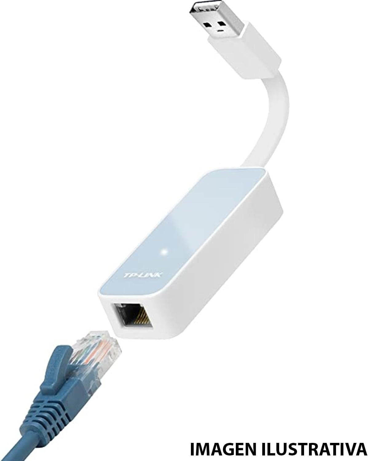 TP-Link USB 2.0 to RJ45 10/100 Ethernet LAN Network Adapter with Foldable Cord Design for Apple MacBook Surface Pro XPS Laptop Ultrabook Chromebook PC Mac and More (UE200), White