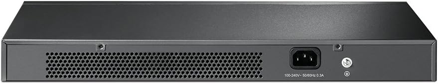 TP-Link TL-SG1016 | 16 Port Gigabit Ethernet Switch | Plug & Play | Sturdy Metal, Shielded Ports, Rackmount, Fanless, Black | 3 Year Manufacturer Warranty | Unmanaged