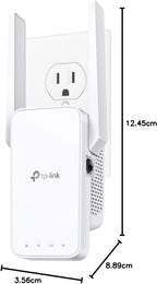 TP-Link AC1200 WiFi Extender, 2024 Wirecutter Best WiFi Extender, 1.2Gbps home signal booster, Dual Band 5GHz/2.4GHz, Covers Up to 1500 Sq.ft and 30 Devices,support Onemesh, One Ethernet Port (RE315)