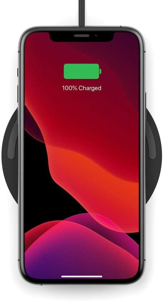 Belkin 10W FAST WIRELESS CHARGING PAD WITH mUSB CABLE, BLACK