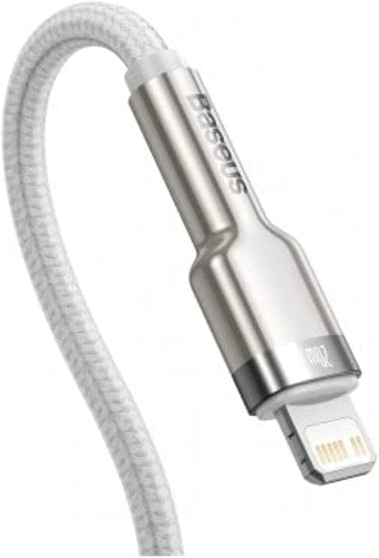 Baseus Cafule Metal USB-C to Lightning Cable 20W — 1m — White