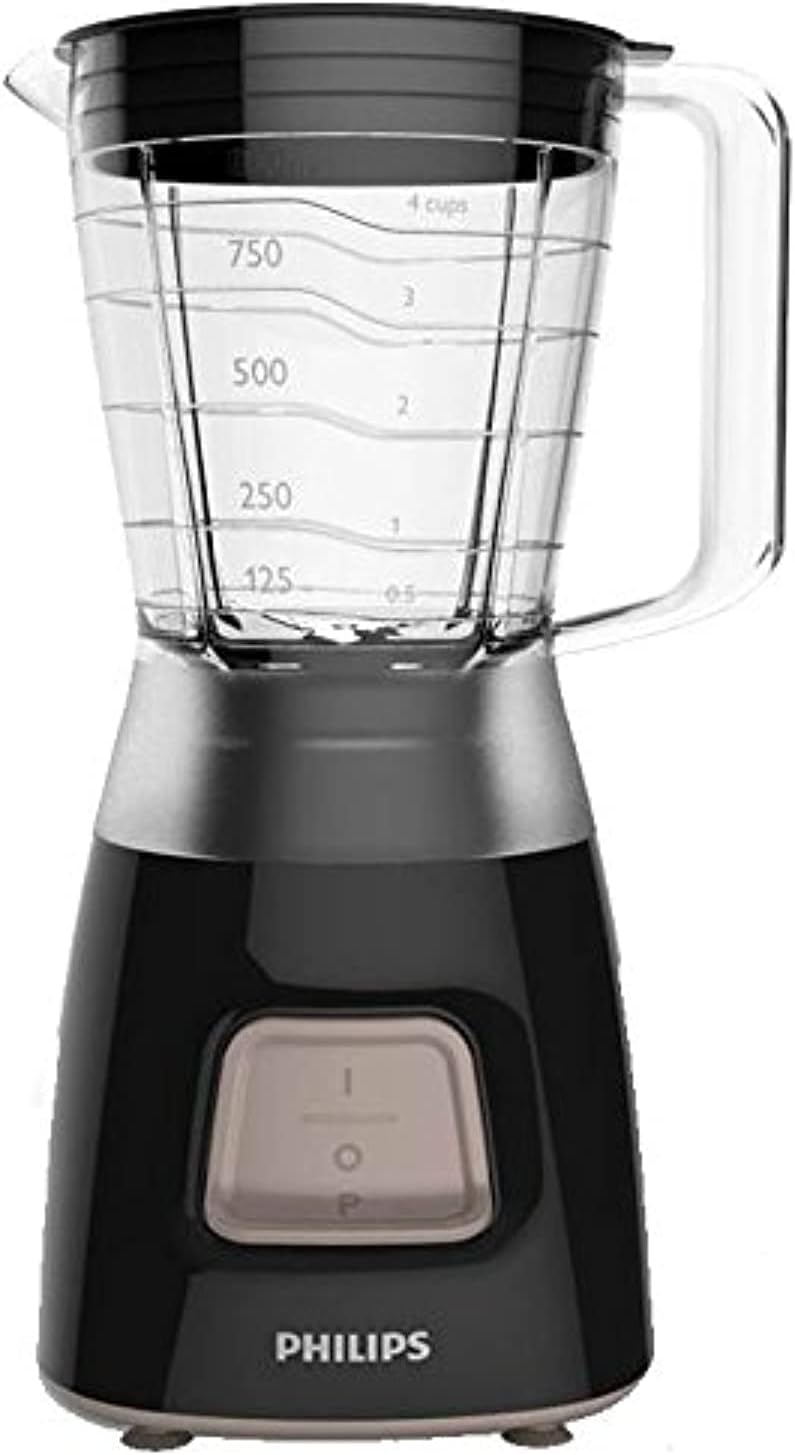 Philips 1.25 Liter Daily Collection Blender - HR2058, Black — Black