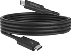 Belkin Active Thunderbolt 4 USB-C Cable, USB Type C Connection with 100W Power Delivery PD Enabled, USB 4 Compliant and Compatible with TB3 Compatible with MacBook Pro, iPhone 15 Pro, more, 2m