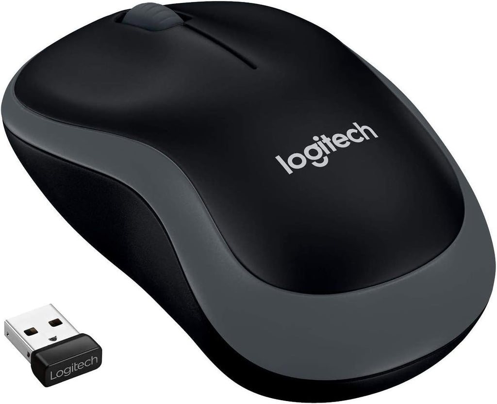 Logitech M185 Wireless Mouse — Pack of 2 — Black