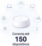 TP-Link Deco BE22 (3 pcs.) Mesh Wi-Fi 7 BE3600 Dual Band Router, Coverage Up to 600 m², Over 150 Devices, 2 Gigabit Ports per Unit, MLO, VPN, and AI-Managed Mesh