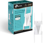 TP-Link AXE5400 Tri-Band Mesh Wi-Fi 6E Range Extender | Broadband/Wi-Fi Extender | Wi-Fi Booster/Hotspot with 1 Gigabit Port | 160 MHz Channels | Built-In Access Point Mode | Easy Setup - RE815XE