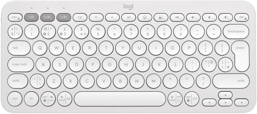 Logitech K380S Keyboard — White