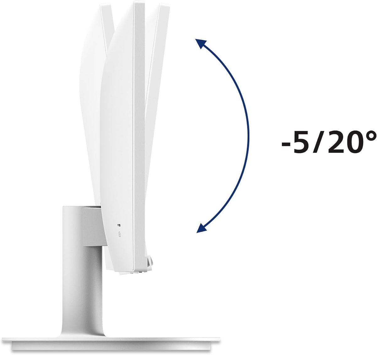 Philips 271V8AW- 27 Inch FHD White Monitor, 75Hz, 4ms, VA, Speakers, AdaptiveSync, Flickerfree, Anti-Glare (1920 x 1080, 250 cd/m², HDMI) — schwarz