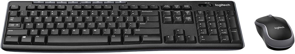 Logitech MK270 Keyboard and Mouse Combo — Black