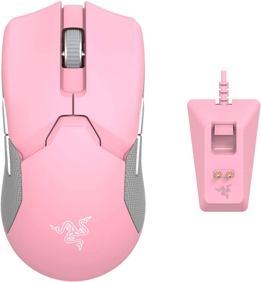 Razer Viper Ultimate Lightweight Wireless Gaming Mouse & RGB Charging Dock — Quartz — main product image