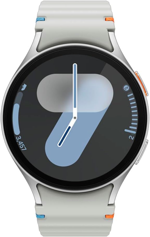 Samsung Galaxy Watch7 Smartwatch, Silver, 44mm, Bluetooth, Sleep Coaching, Fitness Tracker (UAE Version)