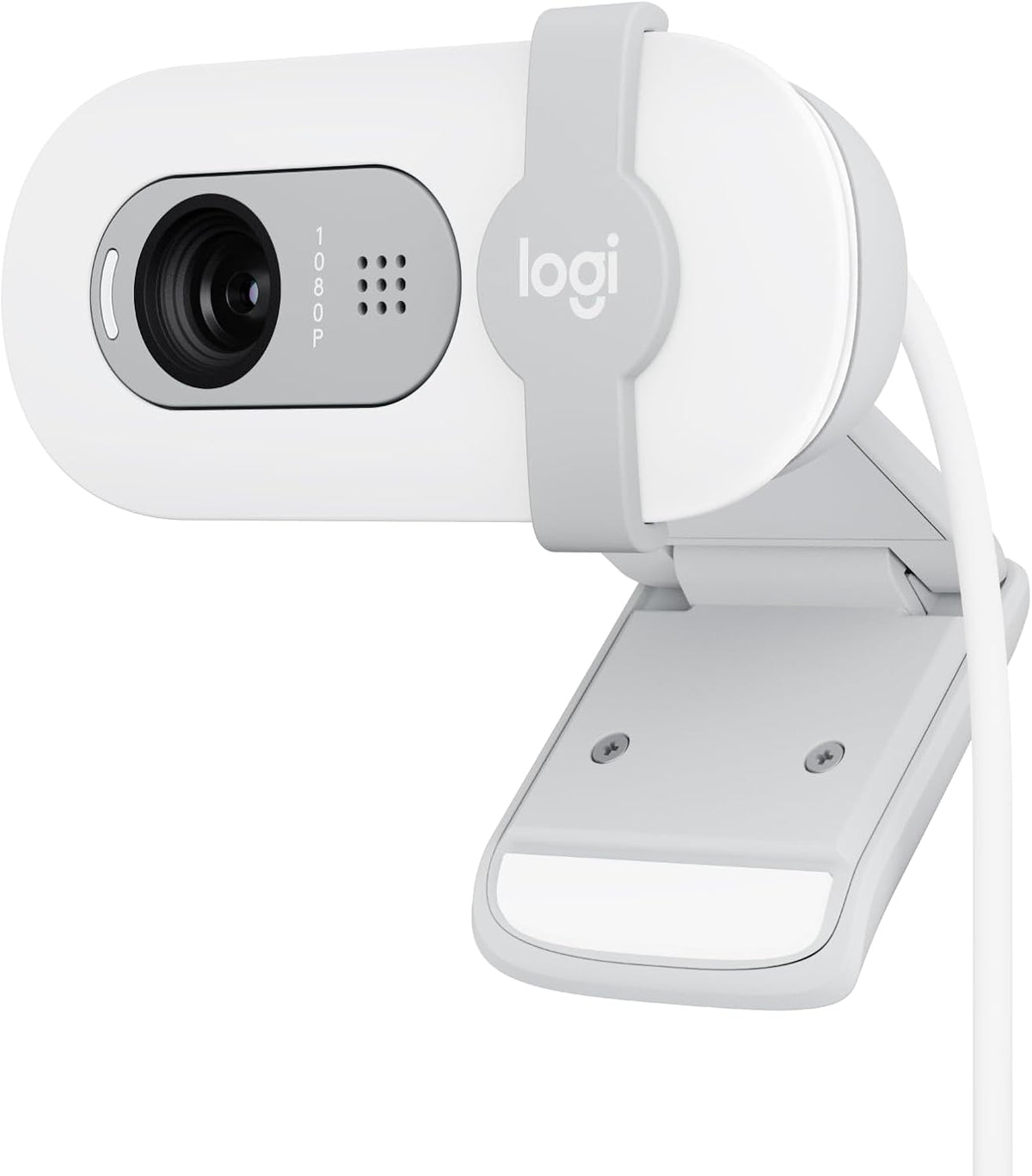 Logitech BRIO 100 Webcam — Off White
