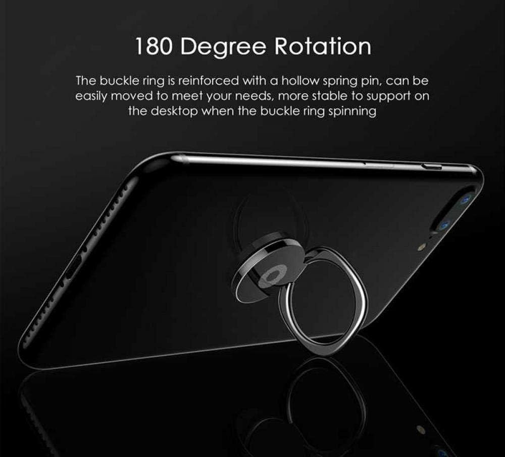 Baseus Cell Phone Ring Holder Stand Phone Ring Holder 360° Degree Rotation Finger Ring Kickstand — Gold