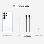 Samsung Galaxy S26 Ultra, Unlocked Android Smartphone, 256GB, Privacy Display, Galaxy AI, AI Camera, Super Fast Charging 3.0, Durable Battery, 2026, International Version, White
