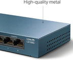 TP-Link LS108G | 8 Port Gigabit Ethernet Network Switch, Ethernet Splitter | Plug & Play