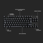 Logitech G413 TKL SE Gaming Keyboard — Black