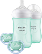 Philips AVENT Philips Natural Baby Bottle with Natural Response, Teal Baby Gift Set, SCD837/02 — Teal