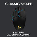 Logitech G102 Gaming Mouse — Black