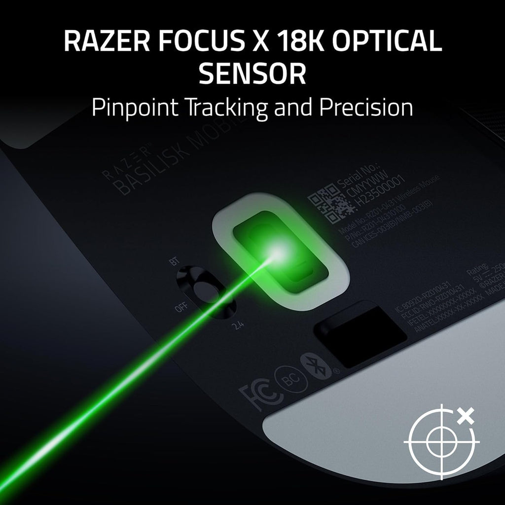 Razer Basilisk Mobile Portable Ergonomic Wireless Gaming Mouse — product image 5