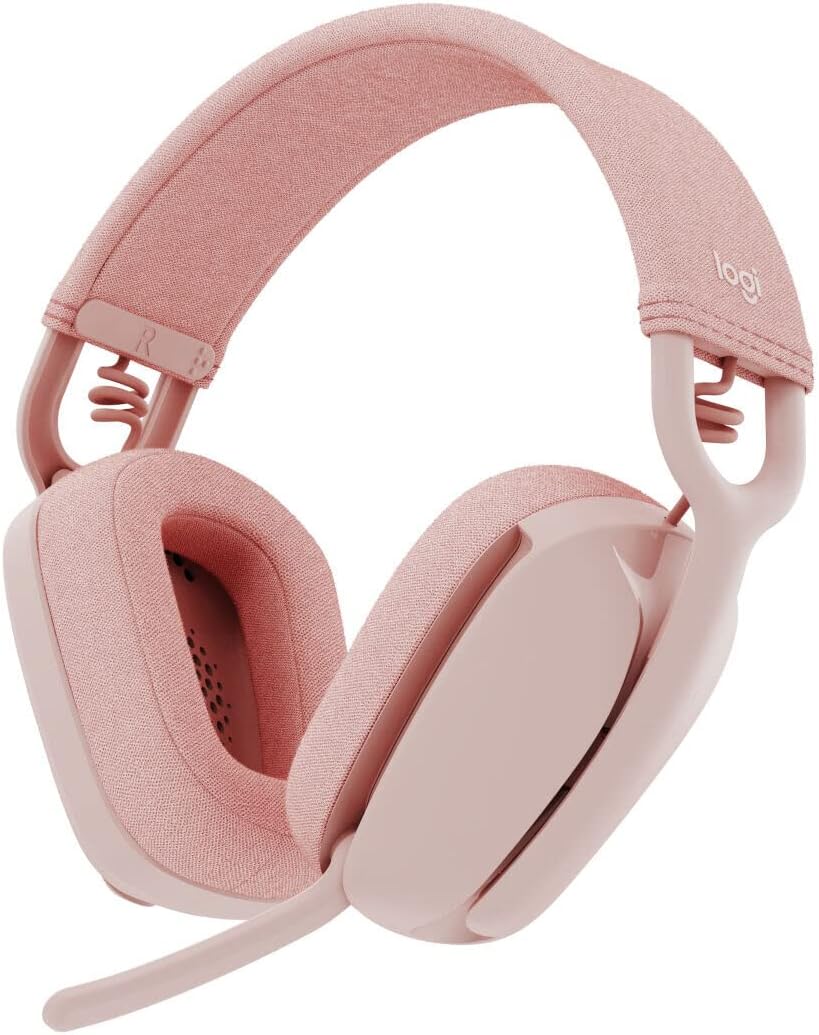 Logitech Zone Vibe 100 Headset — Rose