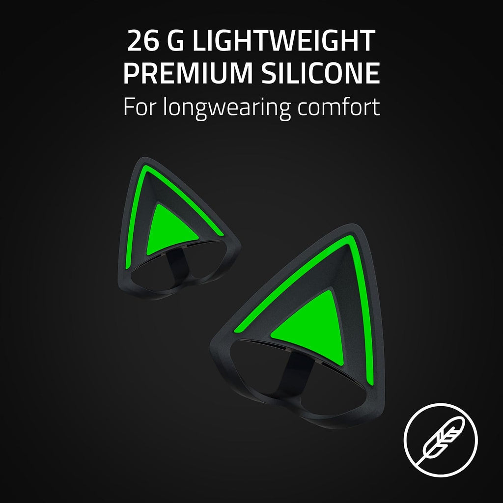 Razer Kitty Ears V2 — Black, Green — product image 4