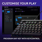 Logitech G515 TKL Wired Gaming Keyboard — Black