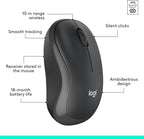 Logitech MK295 Keyboard and Mouse Combo — Graphite