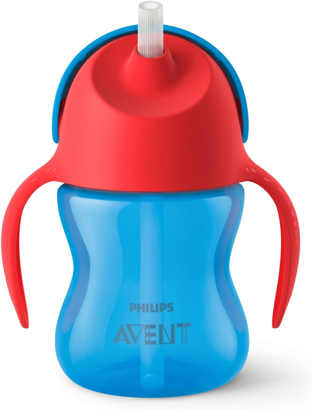 Philips Avent Bendy Straw Cup with Handle, 12m+, Boy/Girl, Assorted Color, 200 ml, SCF798/00 — Assorted Color