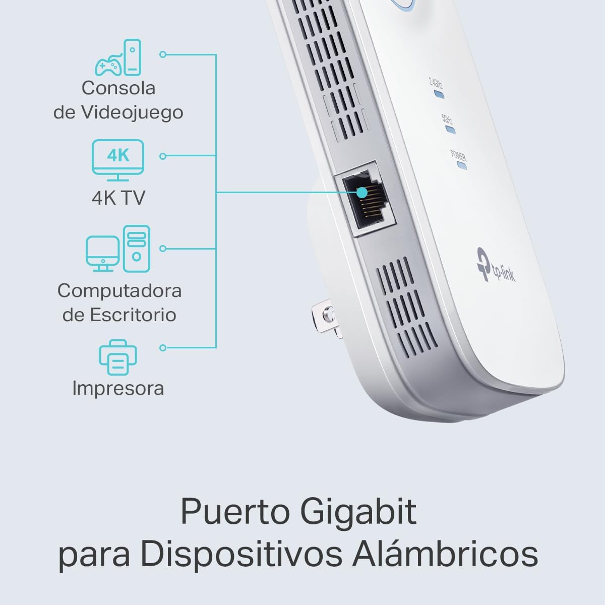 TP-Link AC1750 WiFi Extender (RE450), PCMag Editor's Choice, Up to 1750Mbps, Dual Band WiFi Repeater, Internet Booster, Extend WiFi Range further