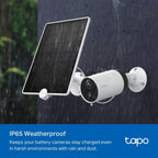 Tapo TP-Link A200Panneau Solaire Charge Camera
