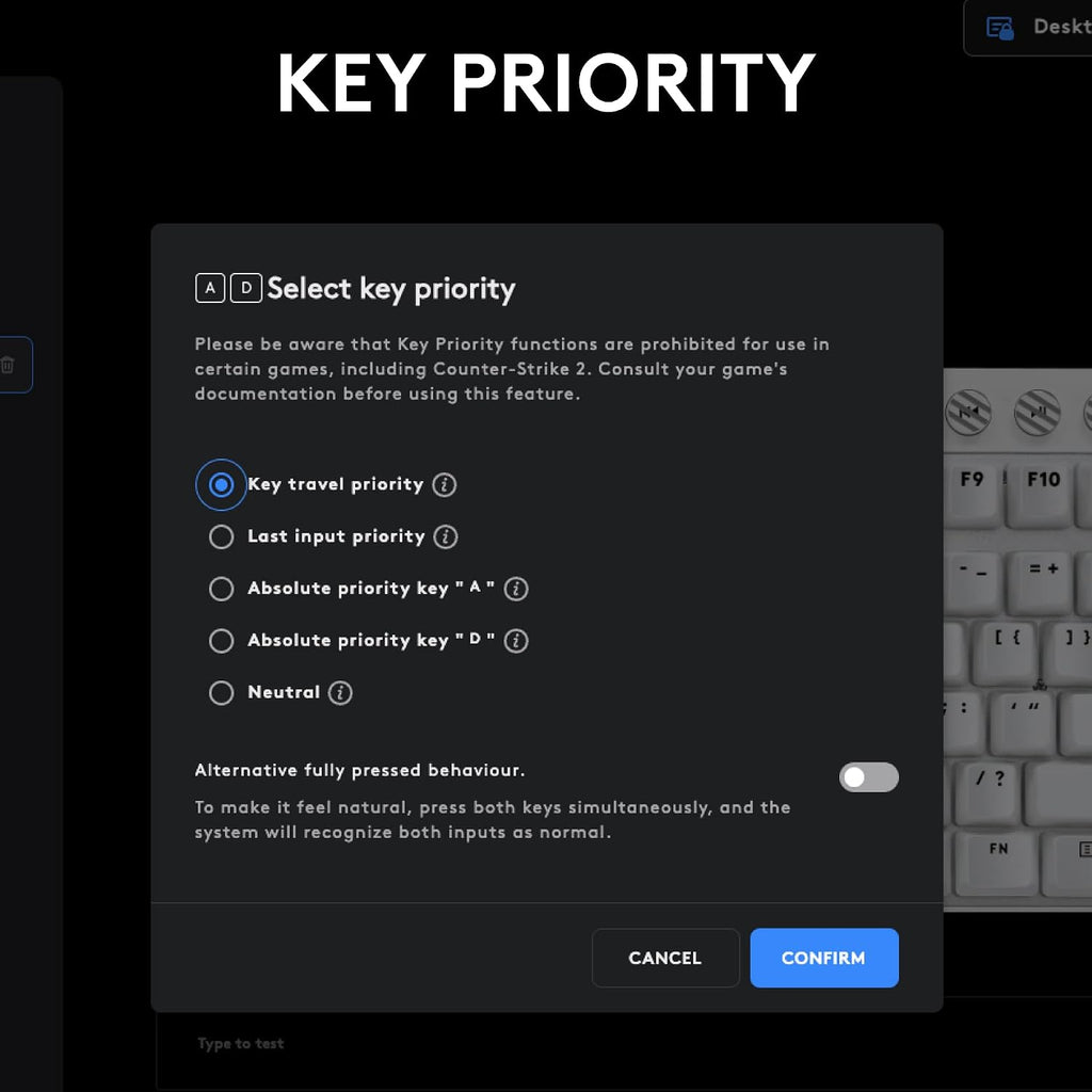 Logitech G PRO X TKL RAPID Wired Gaming Keyboard — Black