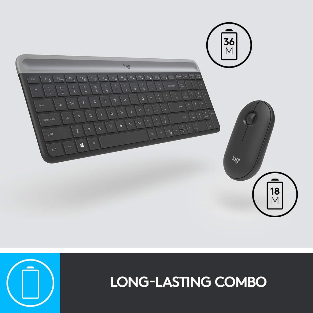 Logitech MK470 Keyboard and Mouse Combo — Graphite