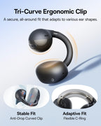 Baseus Bass BC1 Open-Ear Earbuds — Black