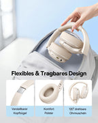 Baseus Bass BH1 Lite Wireless Headphones — Lightwhite