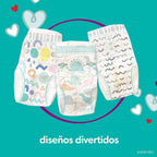 Pampers Diapers Size 3, 74 Count - Pull On Cruisers 360° Fit Disposable Baby Diapers with Stretchy Waistband, Super Pack (Packaging May Vary)