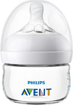 Philips AVENT Philips Natural Baby Bottle, Clear, 2oz, 2pk, SCF019/25 — Clear