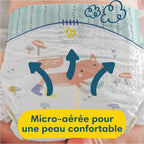Pampers Premium Protection Size 3, Nappies x204, 6kg - 10kg, Our No.1 for Comfort & Protection for Sensitive Skin