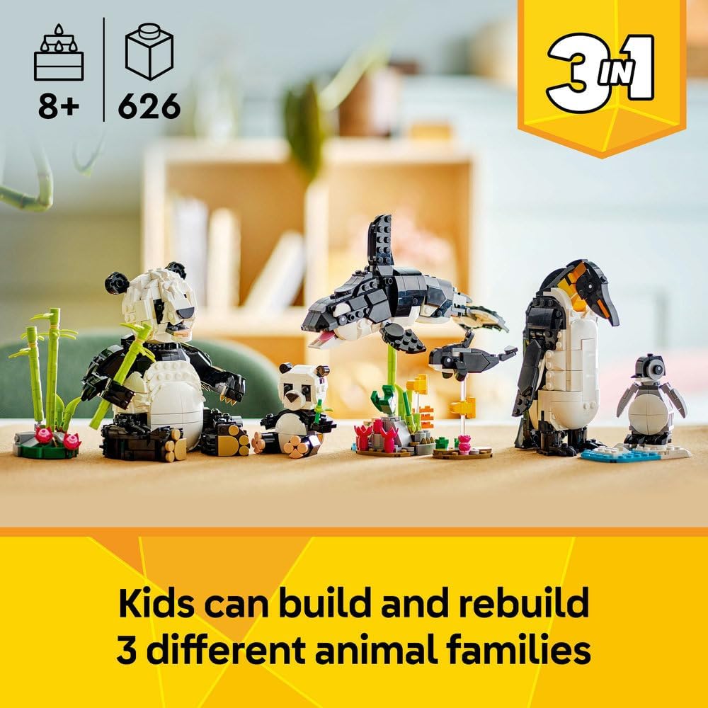 LEGO Creator 3in1 Wild Animals: Panda Family 31165 — image 2