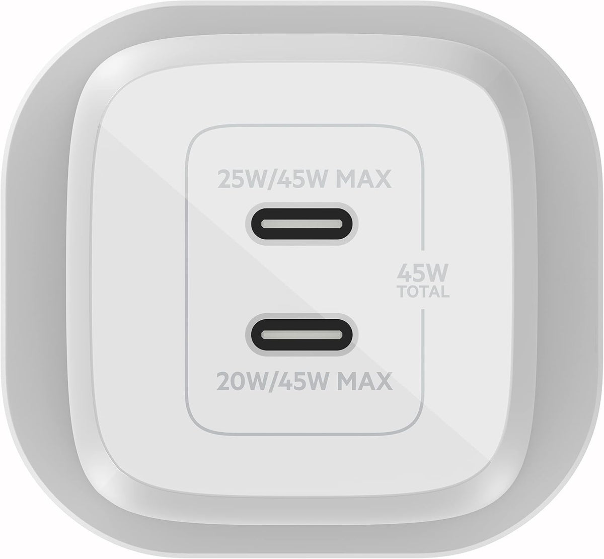 Belkin CHAGEUR SECTEUR USB-C GAN 45WCHAGEUR SECTEUR USB-C GAN 45W