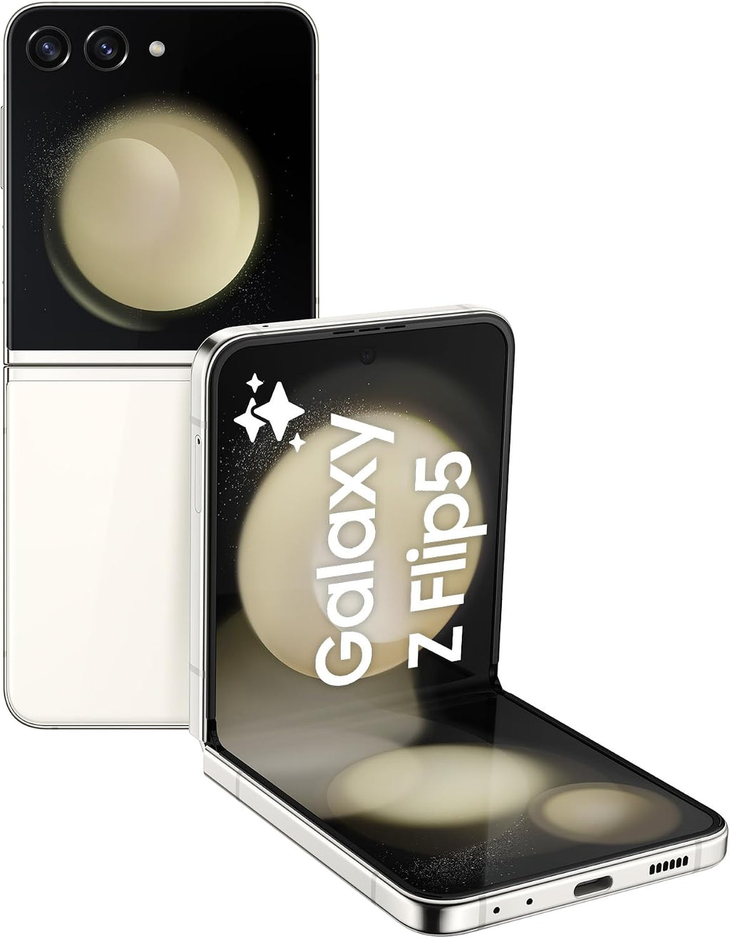 Samsung Galaxy Z Flip5 Android Phone, 8GB RAM, 512GB Storage, Cream (International Version)