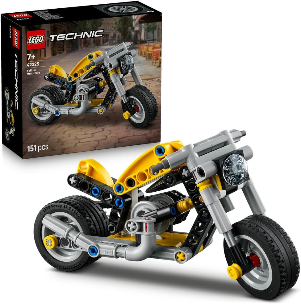 LEGO Technic Yellow Motorbike 42225 — image 1