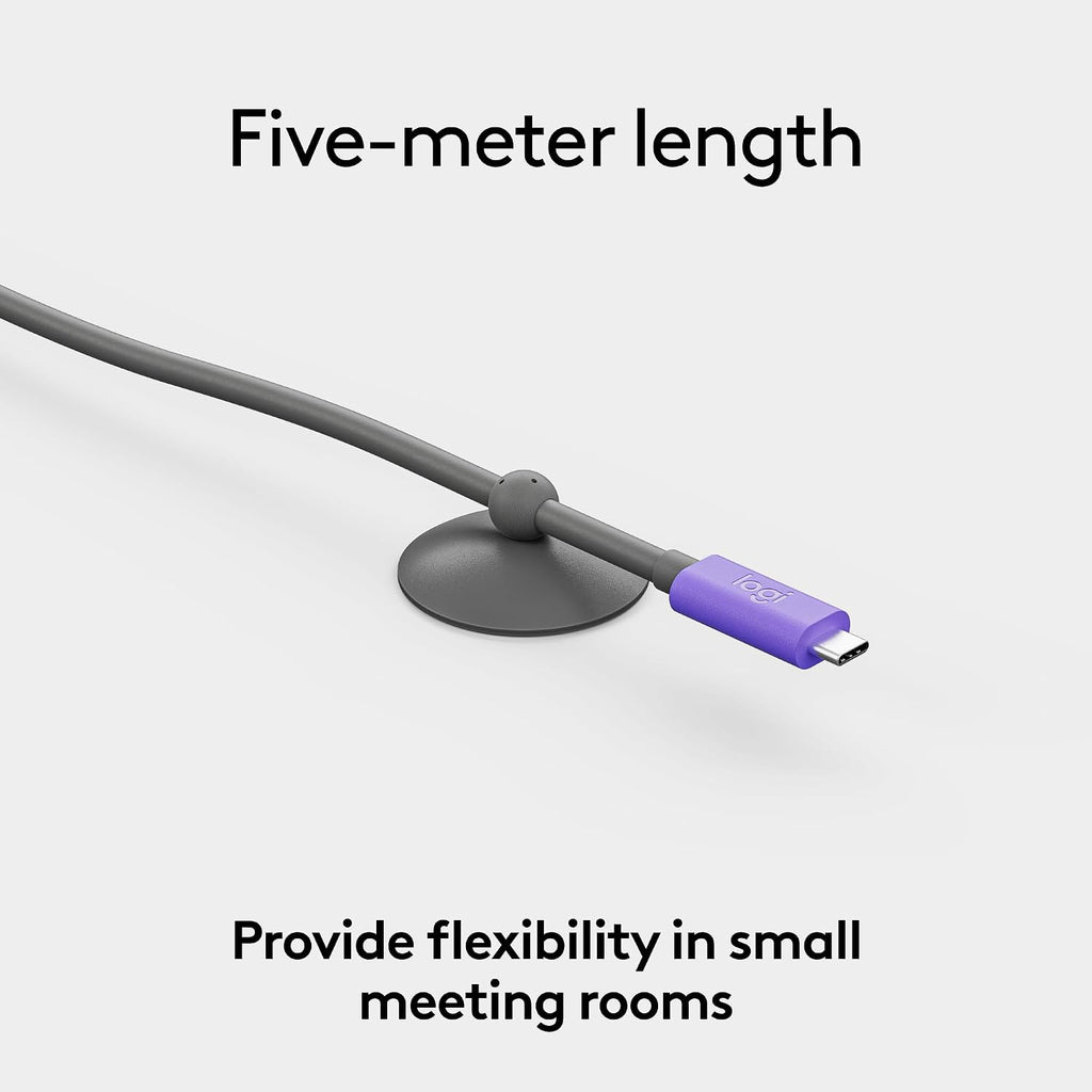 Logitech Active USB Cable for MeetUp 2 — Black
