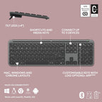 Logitech K950 Keyboard — Graphite