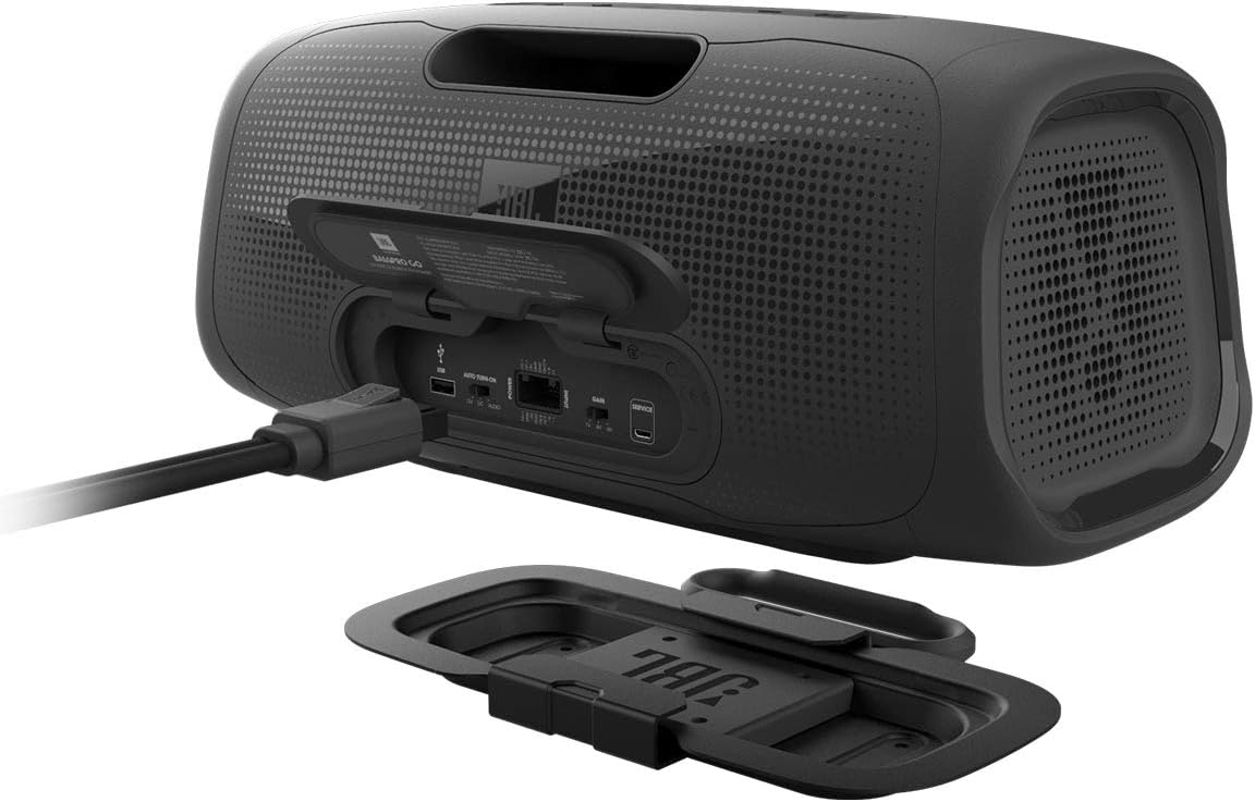 JBL BassPro Go In-Vehicle Subwoofer and Portable Bluetooth Speaker — Black