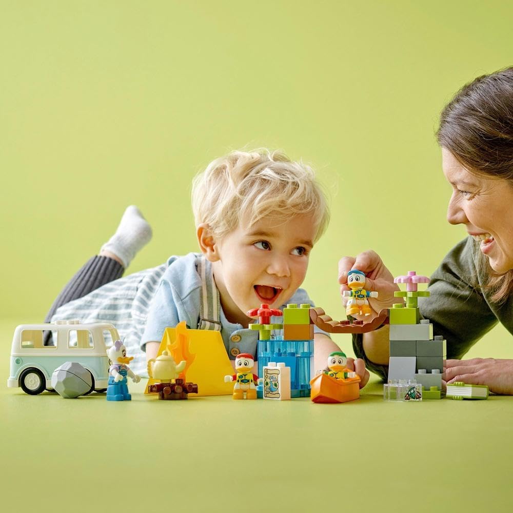 LEGO 10997 DUPLO Disney Mickey and Friends Camping Adventure Set with Campervan Car Toy — image 3