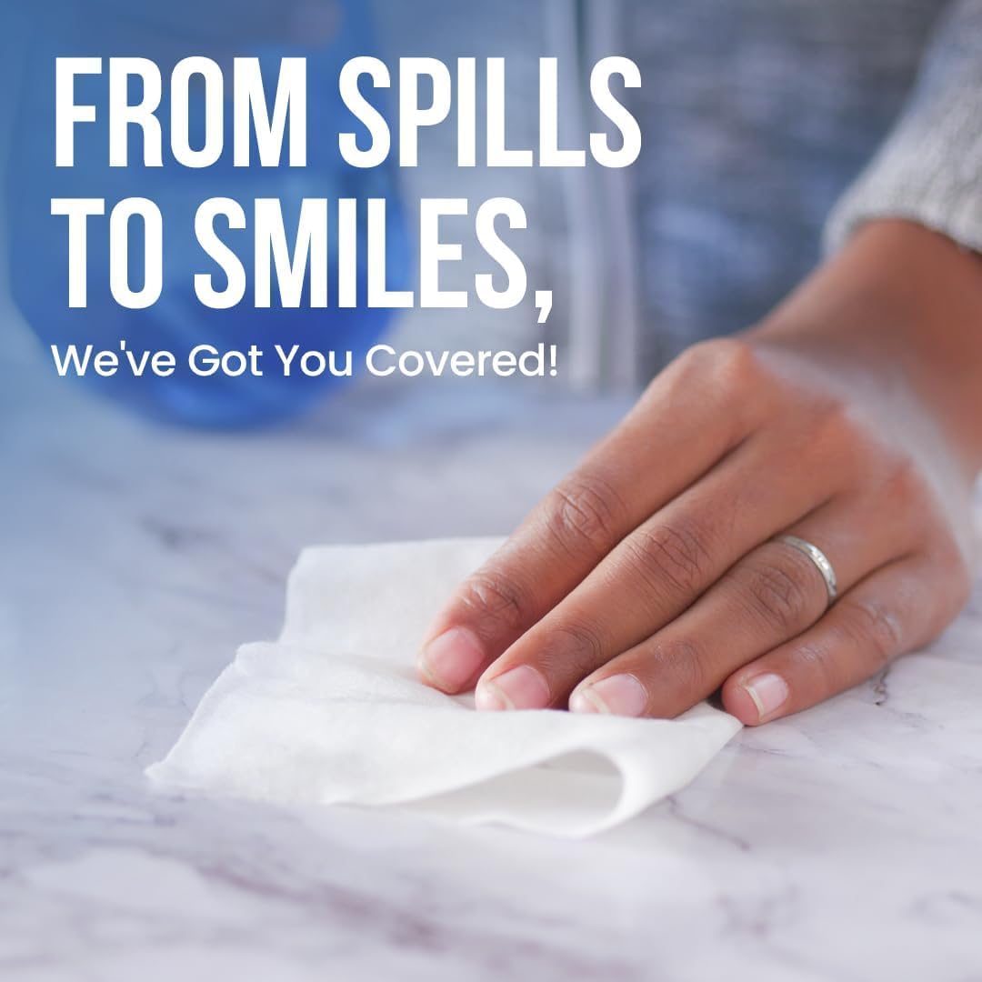 Nice Touch Facial Tissue - 2-Ply X 12 Cube Boxes of 100 Sheets Each - 1200 Premium Soft Feel and Absorbent Tissues — additional view 3
