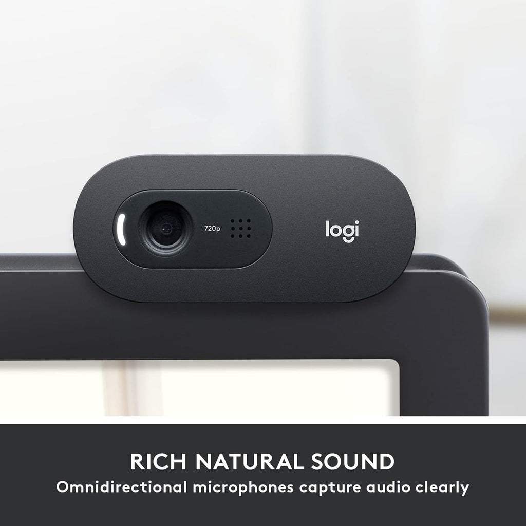 Logitech C505 Webcam — Black